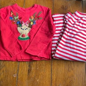 Christmas outfit size 2T